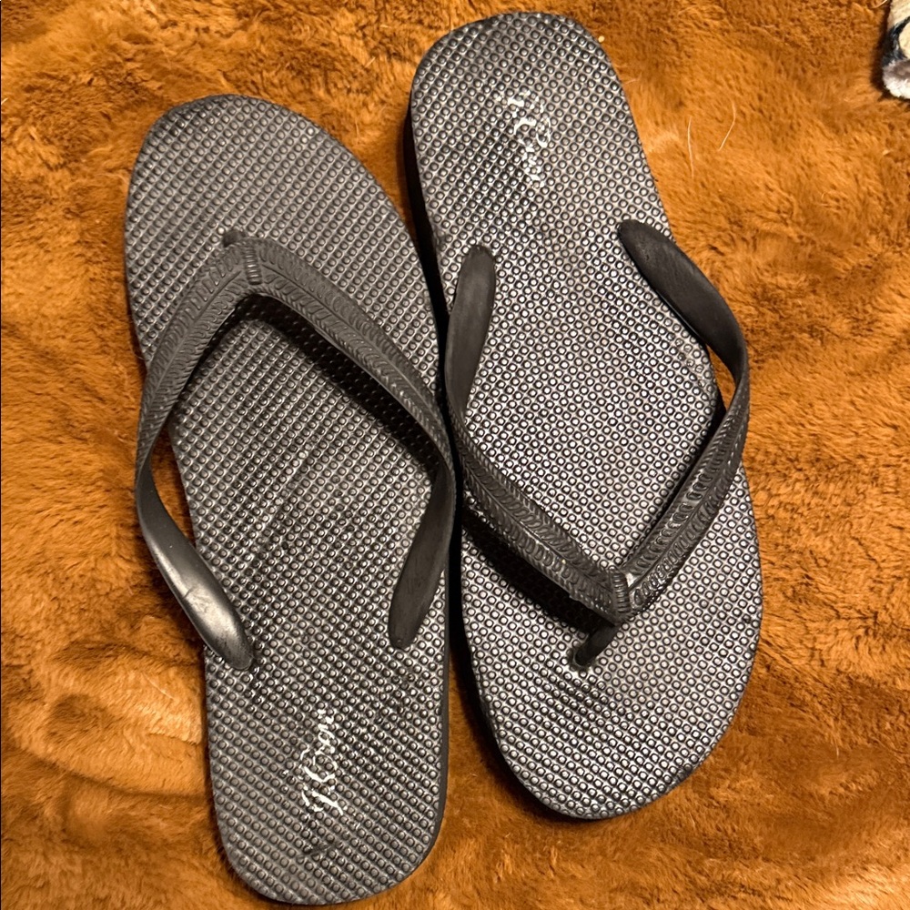 J. Crew Black Sandals